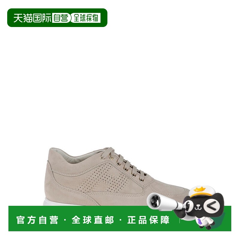 1h可退 香港直邮Hogan 女士 Interactive 穿孔側 H 運動鞋 HXW00N