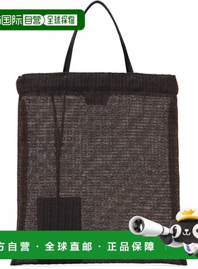 1h可退 香港直邮The Row 女士 海军蓝迷你 Barn 托特包 W1832W4