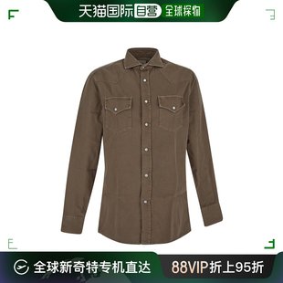 长袖 纽扣衬衫 Cucinelli 香港直邮Brunello M192P4008