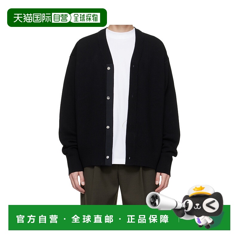 香港直邮Jacquemus The Doppio 针织开衫 24HCDM0-0292BK