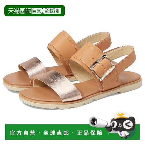 香港直邮Sorel 冰熊 女士 Ella™ III 露跟凉鞋  舒适时尚