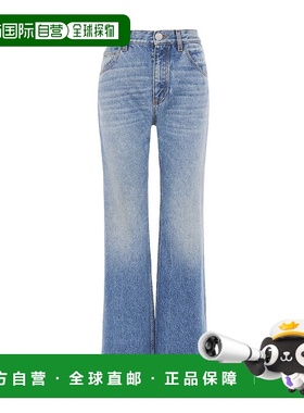 香港直邮Chloe 多口袋牛仔长裤 C23WDP02151牛仔裤直筒裤