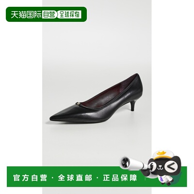 1h可退 香港直邮Tory Burch 托里 伯奇 女士 45mm 双T带搭扣小跟