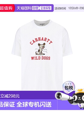 香港直邮CARHARTT WIP 男士 and Polos T恤白色T恤 I03545002XX