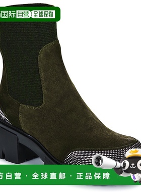 欧洲直邮Fru.it   女士鞋子短筒靴 8896-953-GOMMA-NERO-VELOUR-B