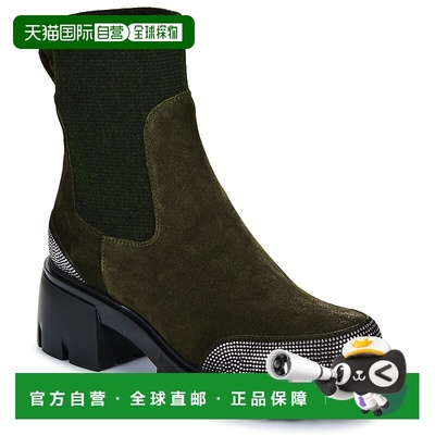 欧洲直邮Fru.it   女士鞋子短筒靴 8896-953-GOMMA-NERO-VELOUR-B