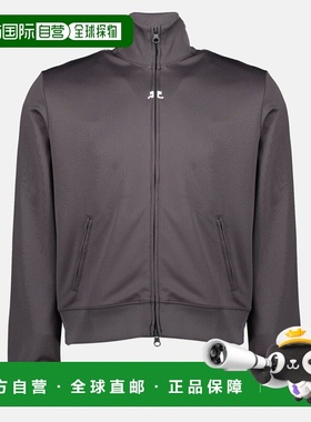 1h可退 香港直邮Courreges 男士 Veste grise 运动服 126JVE011JS