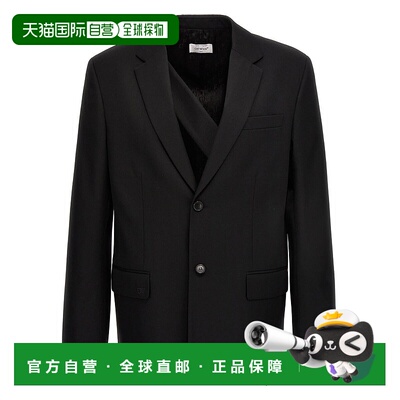 1h可退 香港直邮Off-white 男士 'Ow Embroidery' 西装外套(米白)