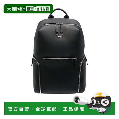 香港直邮Emporio Armani logo标识双肩包 Y4O409Y138E