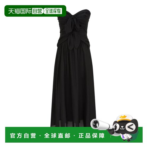 香港直邮ZIMMERMANN 女士连衣裙 9037DSS261BLK CO 黑色 Aster 连