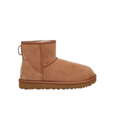 香港直邮UGG 徽标短筒靴 1016222CHESTNUTFW23雪地靴短靴