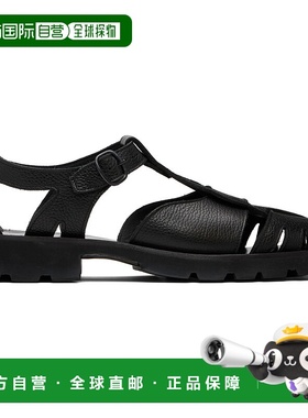 1h可退 香港直邮Hereu 男士 黑色 Pesca Sport Grainy 凉鞋 PESPG