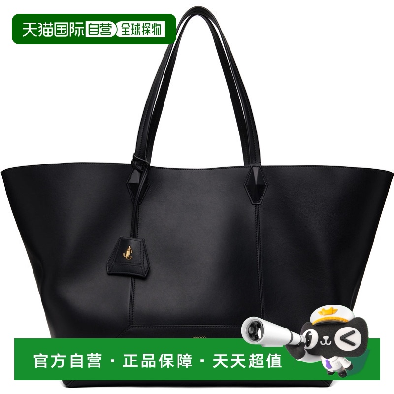 香港直邮Jimmy Choo 周仰杰 女士 黑色 Diamond L 托特包 DIAMOND