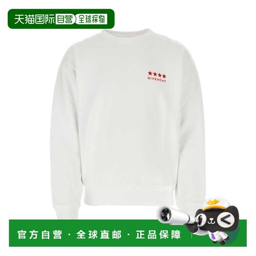 1h可退 香港直邮GIVENCHY 男士针织衫 BMJ0LC3YJ5100 AW2025 白色