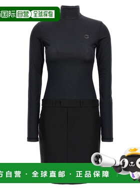 1h可退 香港直邮Coperni 女士 'Hybrid' 连衣裙 COPR140545BLK