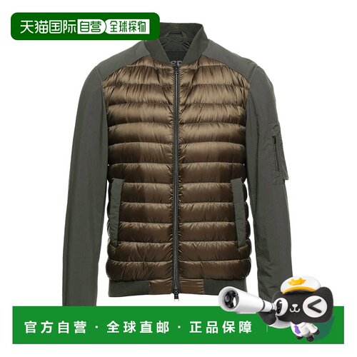 1h可退 香港直邮Herno 男士 Shell 夹克 green绿色 舒适时尚