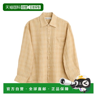 1h可退 香港直邮OUR LEGACY 男士衬衫 M2262AV CO 花色 长袖衬衫