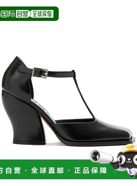 香港直邮Loewe Onda T 型高跟鞋 LONDS01X05