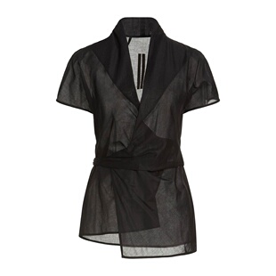 瑞克 舒 1h可退 owens 上衣 black黑色 女士 香港直邮rick 欧文斯