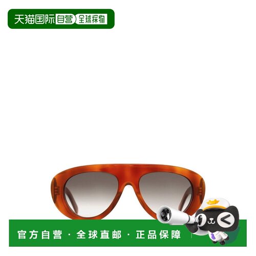 香港直邮Celine 思琳 女士 CELINE CAPSULE 棕色太阳眼镜 4S340CP