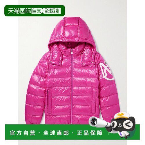 香港直邮Moncler 盟可睐 男士 Saulx Logo-Appliqued Shell 绗缝