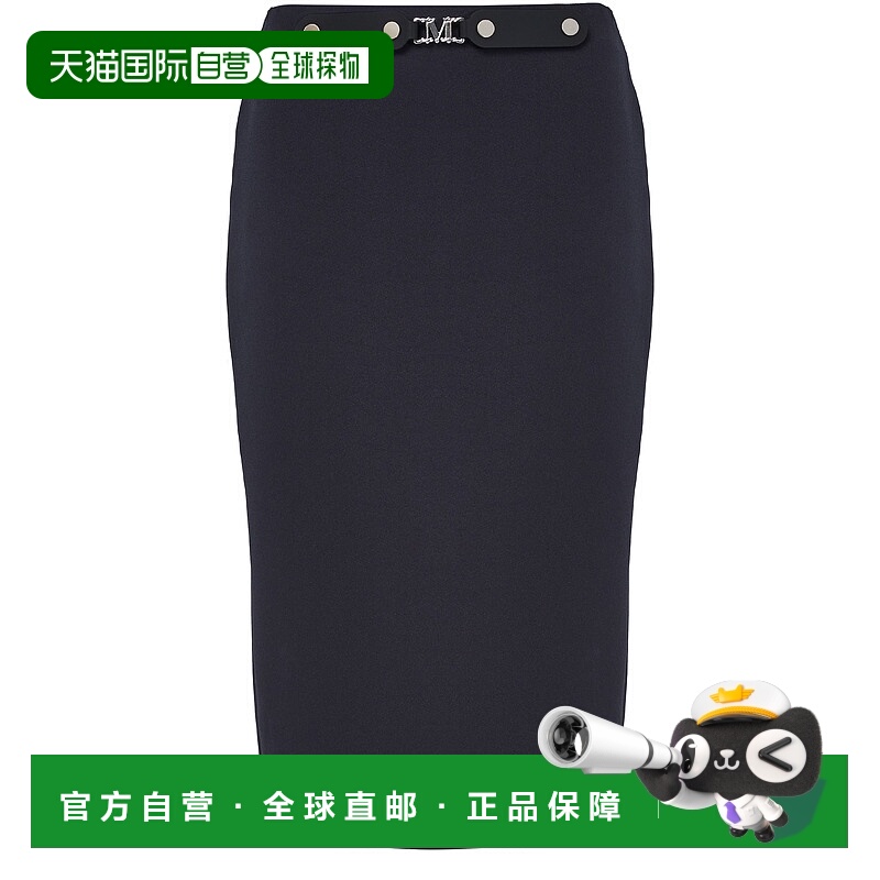欧洲直邮MAX MARA 25秋冬  MAXC5F9GBLU 女士半身裙 中裙包臀裙