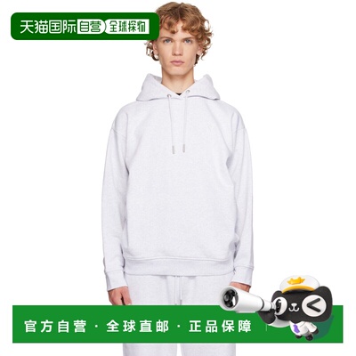 香港直邮On 男士 灰色 Club Collective 连帽衫 Crater1MG1072175