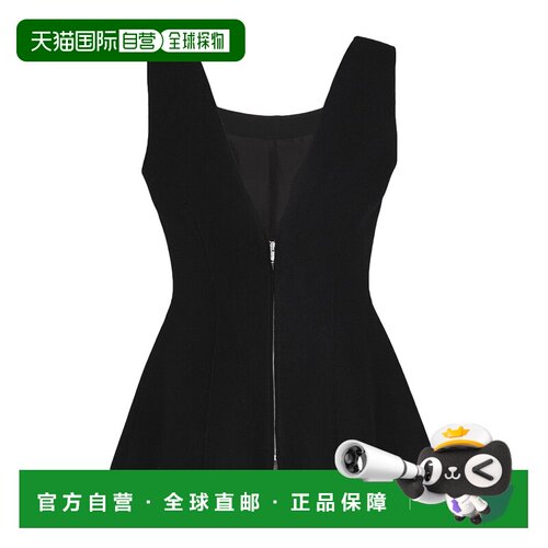 香港直邮Lanvin 朗雯 女士 短款连衣裙 black黑色 舒适时尚