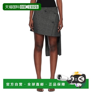 灰色 女士 Oblique Caviar 425CJ 1h可退 短裙 香港直邮Courreges