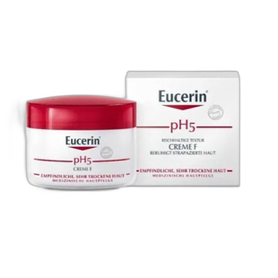 欧洲直邮Eucerin德国优色林PH5面霜75ml干燥敏感肌肤保湿舒缓发红