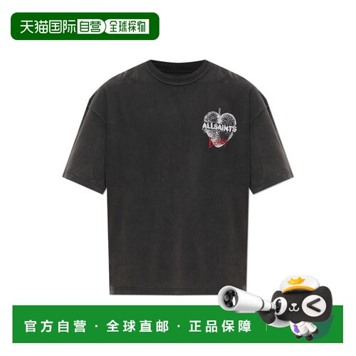 欧洲直邮all saints 男士 上装T恤