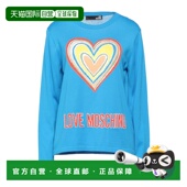 blue蓝色 1h可退 舒适时 女士 毛衣 香港直邮moschino 爱莫斯奇诺