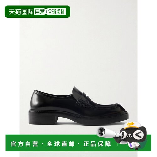香港直邮1h可退 Saint Laurent 圣罗兰 男士 Harvey 皮质乐福鞋 8