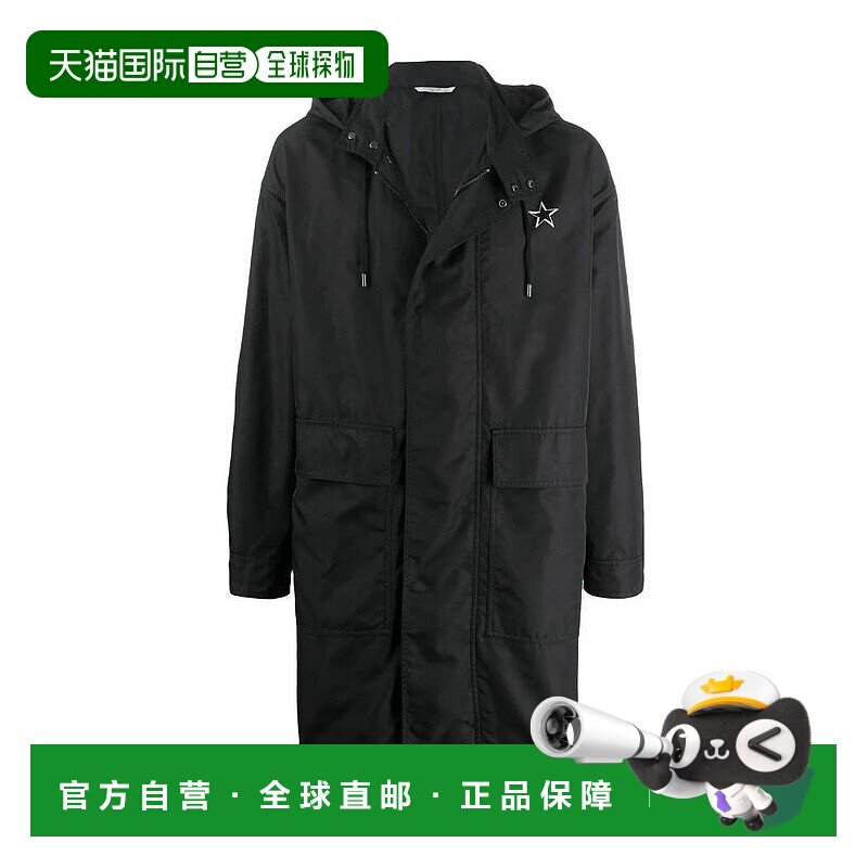 【99新未使用】香港直邮Valentino 连帽徽标风衣 TV3CJC905VQ