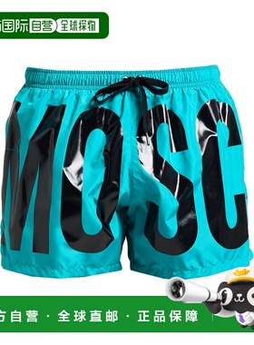 香港直邮Moschino 莫斯奇诺 男士 泳裤 green绿色 舒适时尚