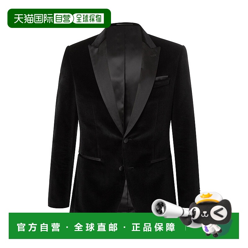 香港直邮Hugo Boss 雨果博斯 男士 西装外套 black黑色 舒适时尚