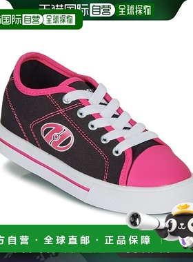 欧洲直邮Heelys  CLASSIC X2 女童鞋子可滑行板鞋 HE101461=HES10