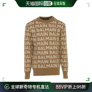 圆领长袖 针织衫 巴尔曼 童装 BT9P20W0101 男童 香港直邮Balmain