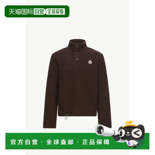 欧洲直邮MONCLER(盟可睐) Sweat en maille avec logo卫衣