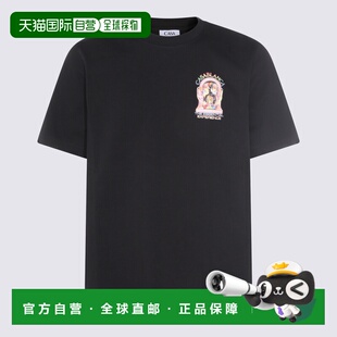 T恤黑色上衣 香港直邮Casablanca Polos and MSP26JTS00117 男士