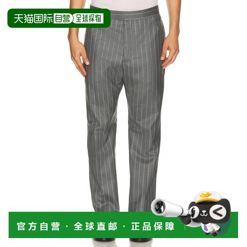 美国直邮Thom Browne 汤姆 布朗 男士 1 Backstrap 合身羊毛法兰