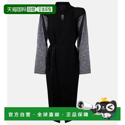 1h可退 香港直邮rick owens 瑞克 欧文斯 女士 Cyclops 羊毛裹式