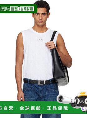 香港直邮Diesel 迪赛 男士 白色 T-Bisco-Od 背心 A153720CLBR