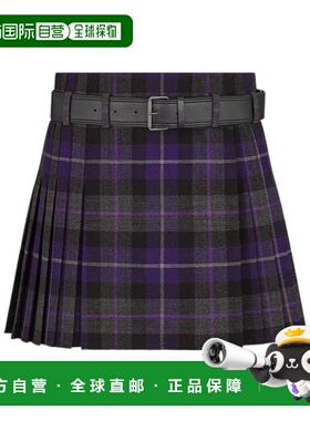 香港直邮DIOR 迪奥 女士 格纹半身裙 511J73A1640