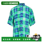 green绿色 1h可退 舒适 男士 格纹衬衫 香港直邮Dsquared2 二次方