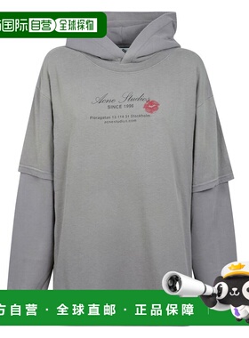 香港直邮Acne Studios 艾克妮 女士 长袖卫衣 AI0160假两件