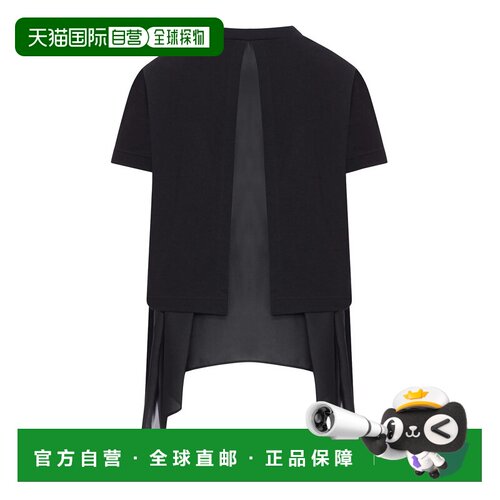 欧洲直邮sacai 女士 上装T恤短袖