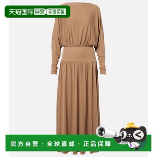 舒适时尚 香港直邮toteme beige米色 针织中长连衣裙 女士