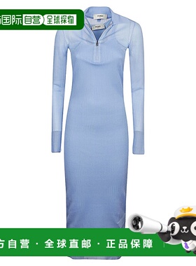 1h可退 欧洲直邮FENDI芬迪 女士半身裙 FZDB66AQ42F1M29包臀裙