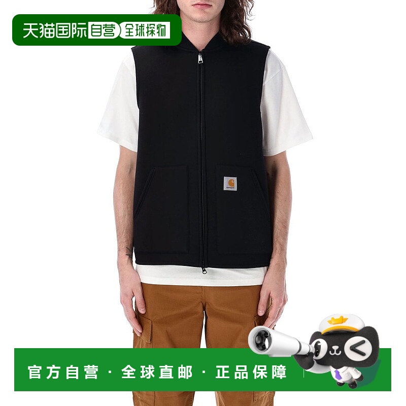 1h可退 香港直邮CARHARTT WIP 男士 Car Lux 拉鍊背心 I032934C0G